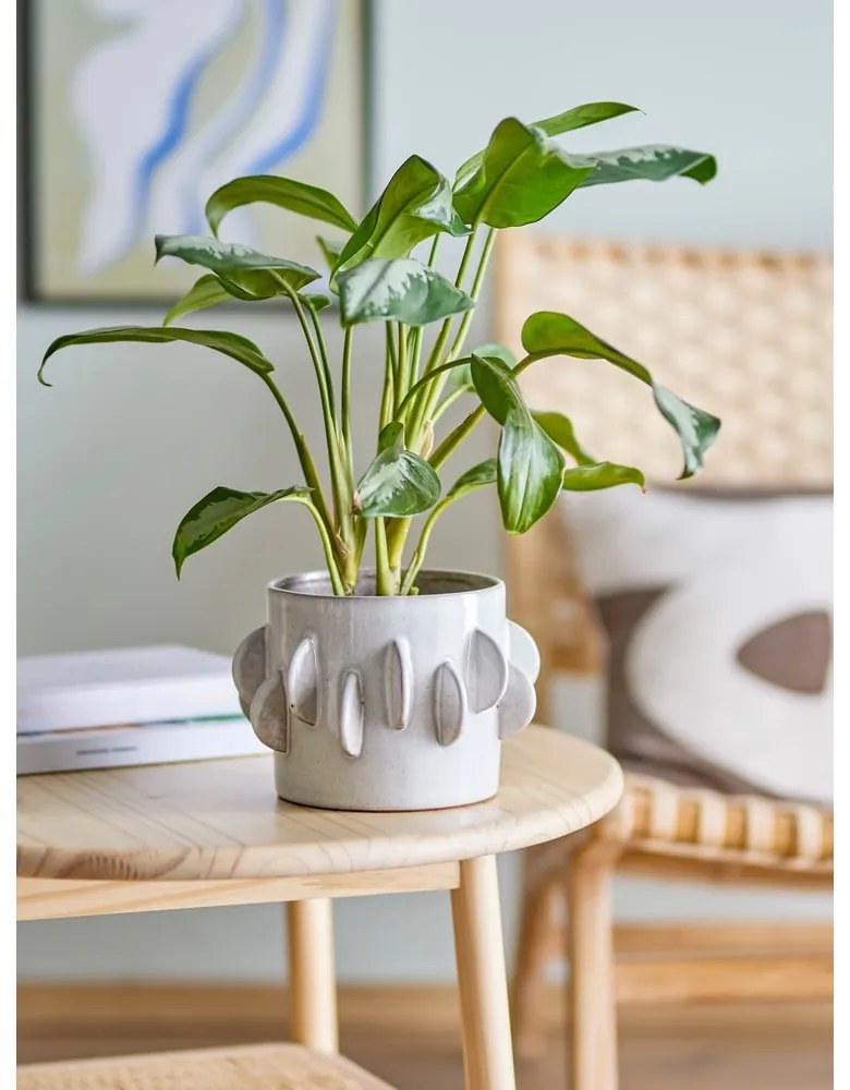 Kameninový obal na kvetináč ø 18 cm Roza - Bloomingville