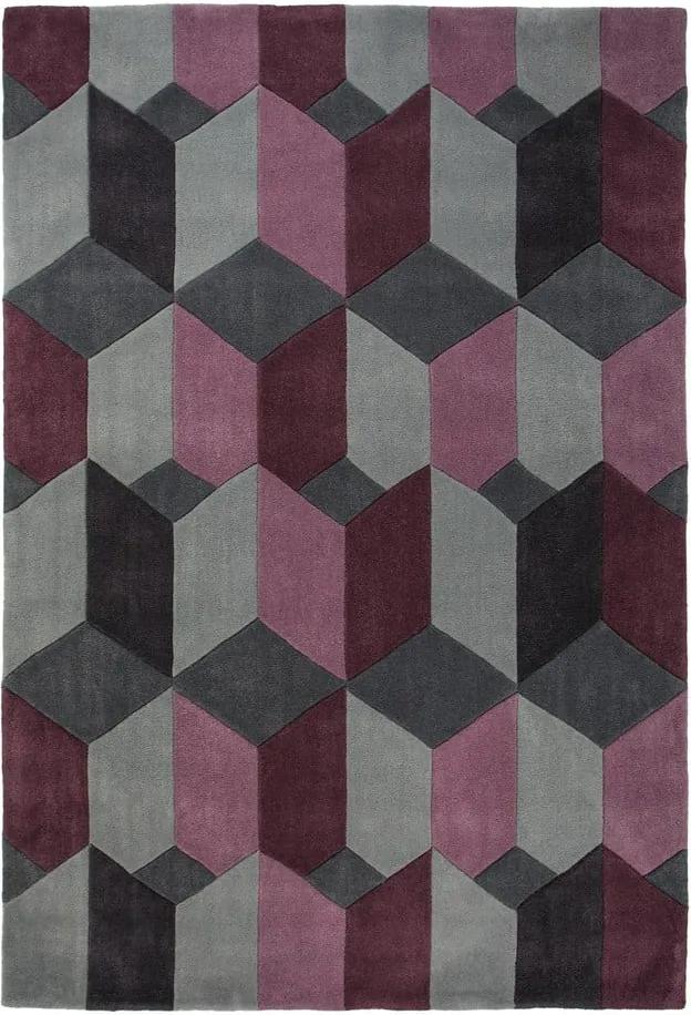 Fialový koberec Flair Rugs Scope, 80 x 150 cm | BIANO