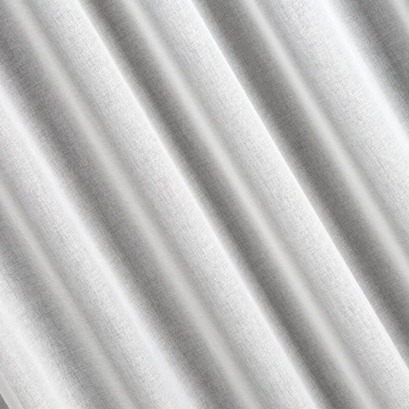 ZÁCLONA MARGO NA PÁSKE 300X270 CM BIELA
