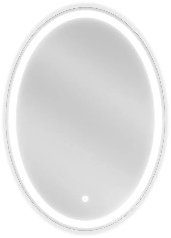 Mexen Elz, LED kúpeľňové zrkadlo s podsvietením 50 x 70 cm, 6000K, ochrana proti zahmlievaniu, 9802-050-070-611-00