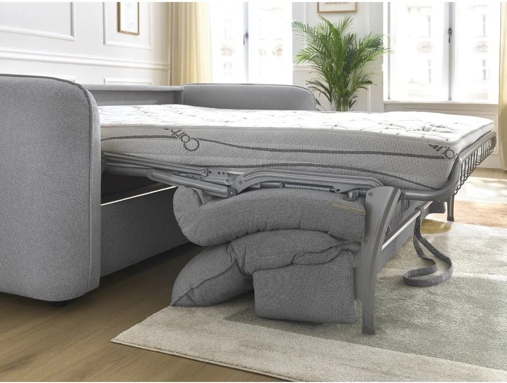 Tmavomodrá pohovka 216 cm Achille – Bobochic Paris