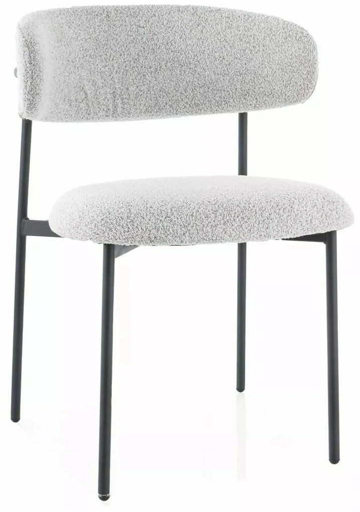 Jídelní židle Elton béžová/černá