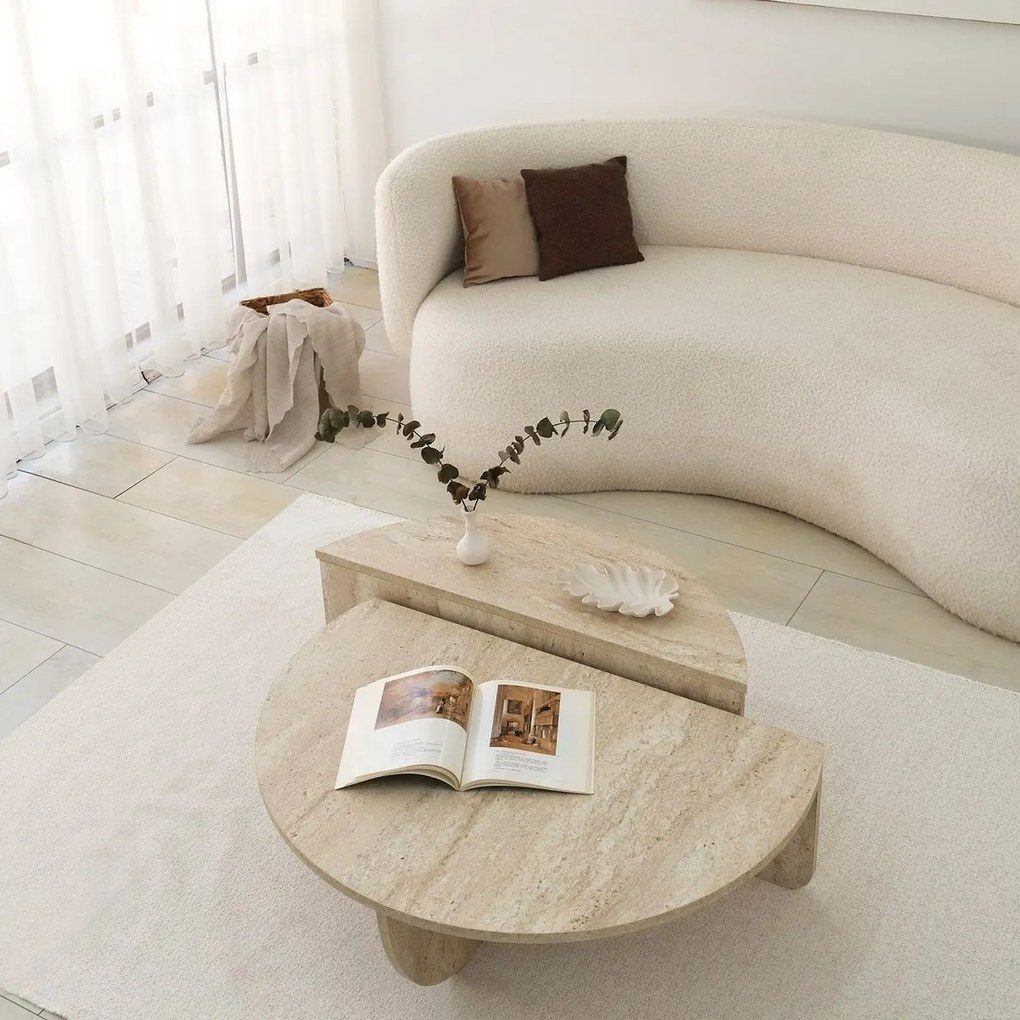 Konferenčný stolík Podium Travertine