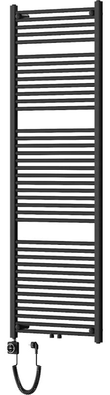 Mexen Mars, elektrické vykurovacie teleso 1800x600 mm, 900W, čierna matná, W110-1800-600-6900-70