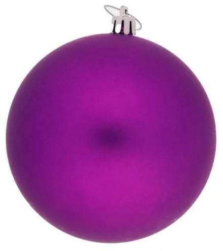 DECOLED Plastová guľa, hrúbka 10 cm, plsť, 6 x matná