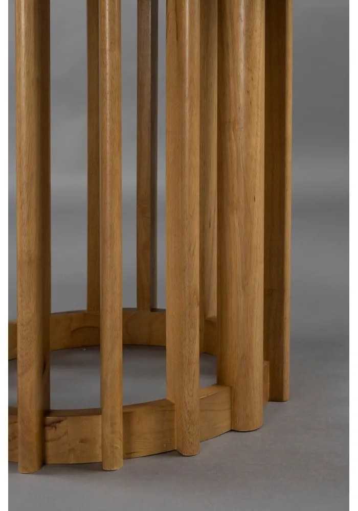 Okrúhly jedálenský stôl s doskou v dubovom dekore ø 120 cm Barlet – Dutchbone