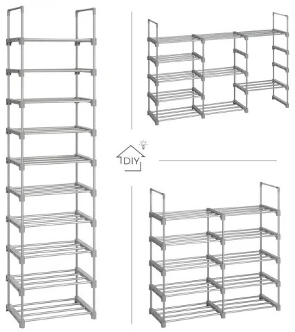 Botník BOXIFY sivý