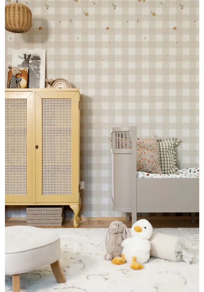 Tapeta boho kocky 280x50 cm