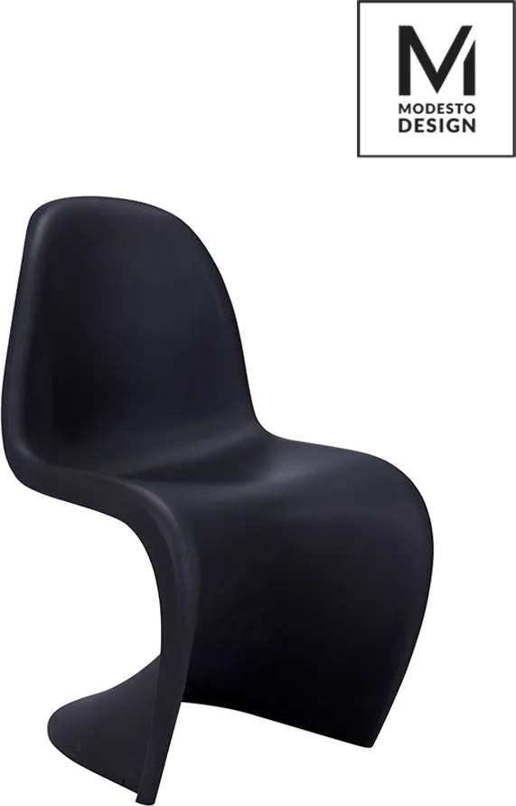 MODESTO stoličky HOVER čierna - polypropylén