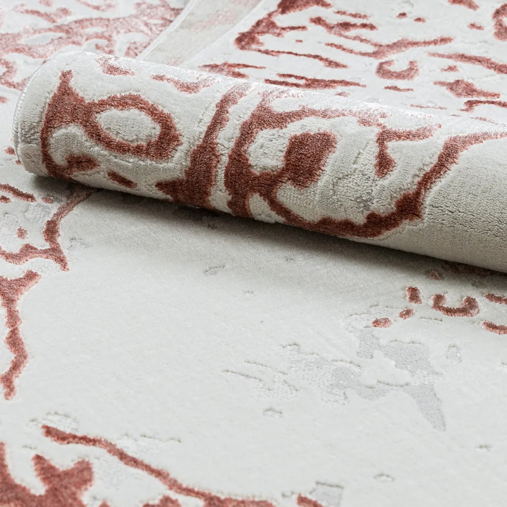 Kusový koberec Allure 1961 white/pink, 180x270, ružová, kancelária, Dywany Łuszczów