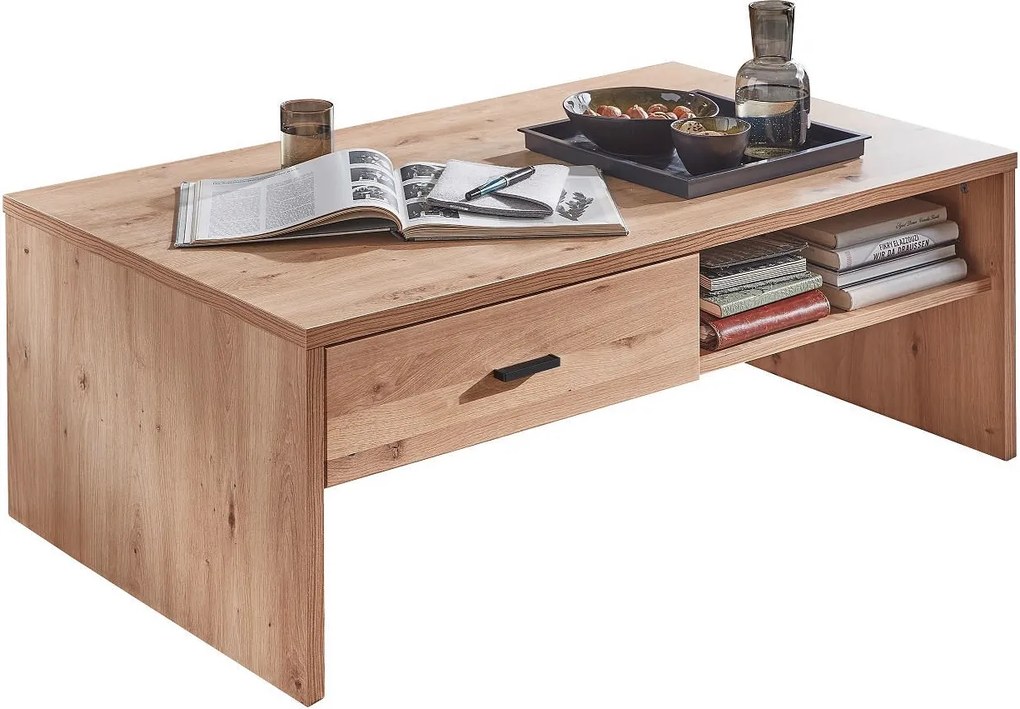 XXXLutz KONFERENČNÝ STOLÍK, farba jaseňa, dub artisan, drevo, kompozitné drevo, 110/40/65 cm Cantus - Stolíky do obývačky - 002737043320