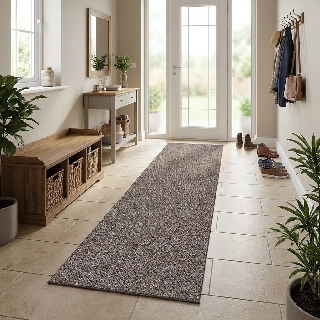 AladinWorld Expres, Behúň Bohemia hnedý, 120x200, hnedá, kancelária