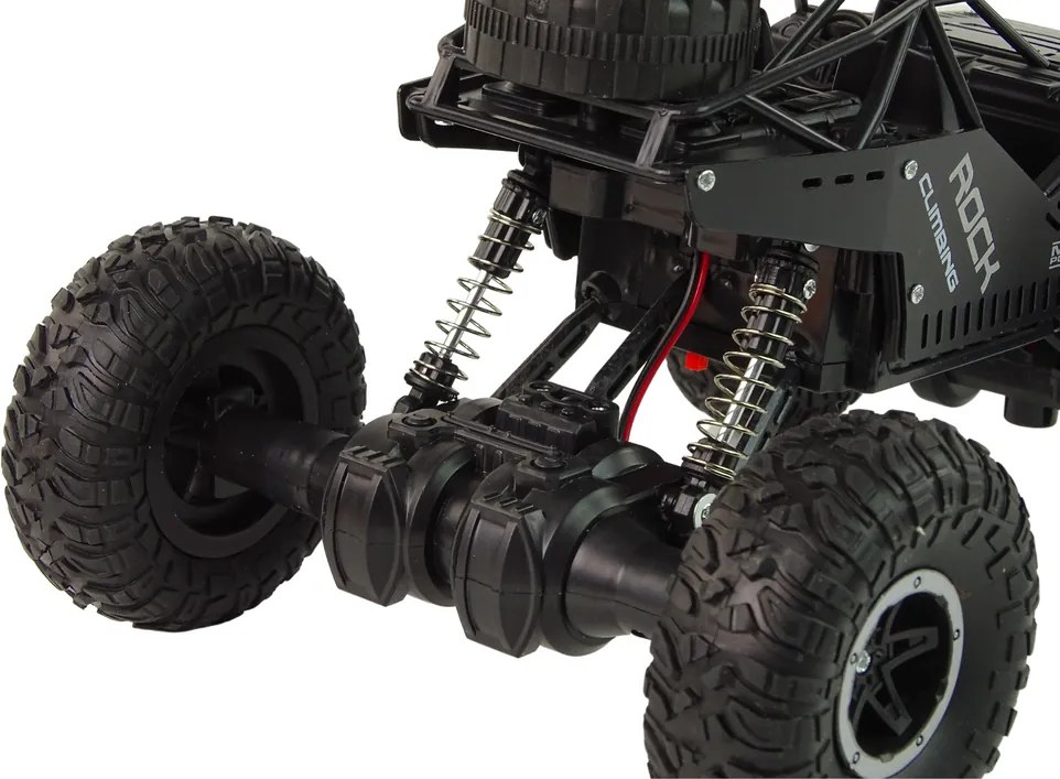 LEAN Toys RC Rover 1:16 diaľkovo ovládané čierne auto