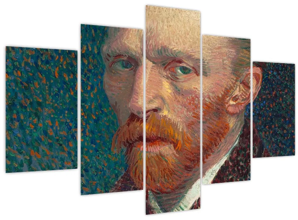 Obraz - Vincent van Gogh, Self-Portrait, reprodukcia (150x105 cm)