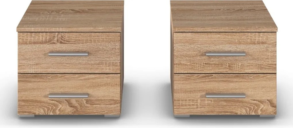 Set nočných stolíkov (2 ks) Isotta, dub sonoma