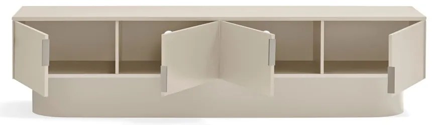 Béžový TV stolík 200x50 cm Totem – Teulat