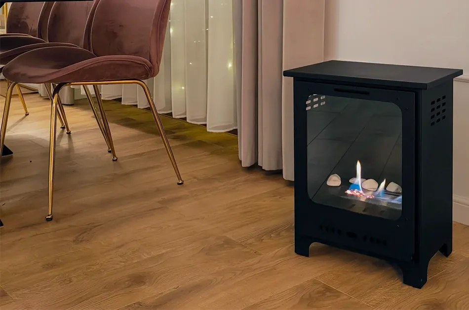GM biokrb Koza Mini Black, voľne stojaci