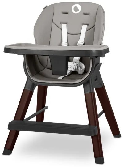 Lionelo - Detská jedálenská stolička MONA Black Onyx