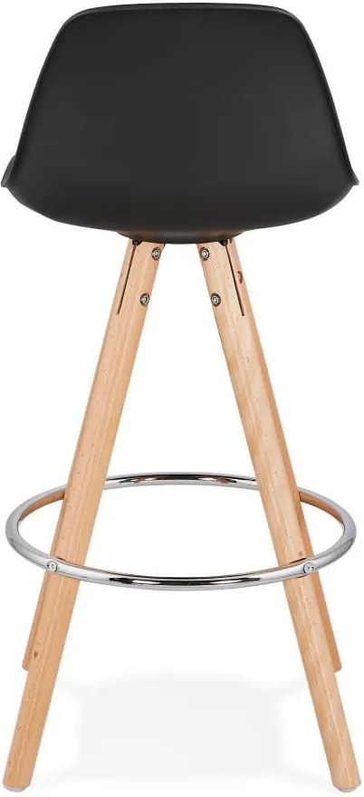 Čierna barová stolička Kokoon Anau, výška 64 cm