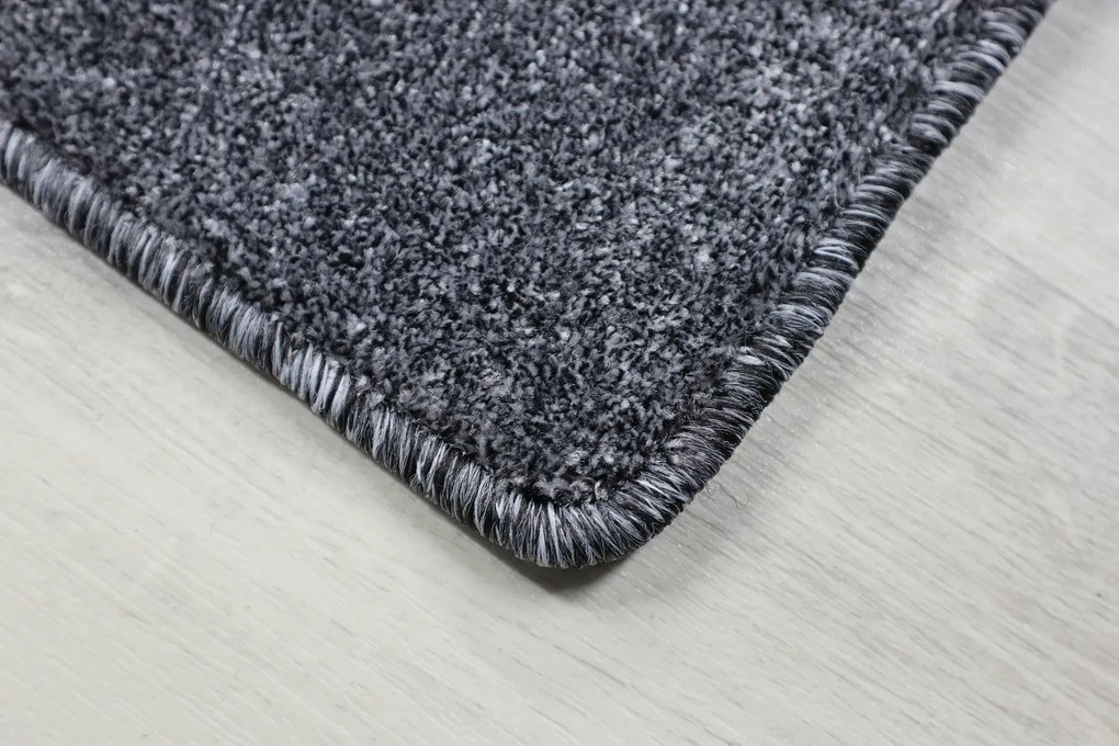 Vopi, Koberec behúň na mieru Apollo Soft antra, šíre 60 cm, šedá, chodba / predsieň