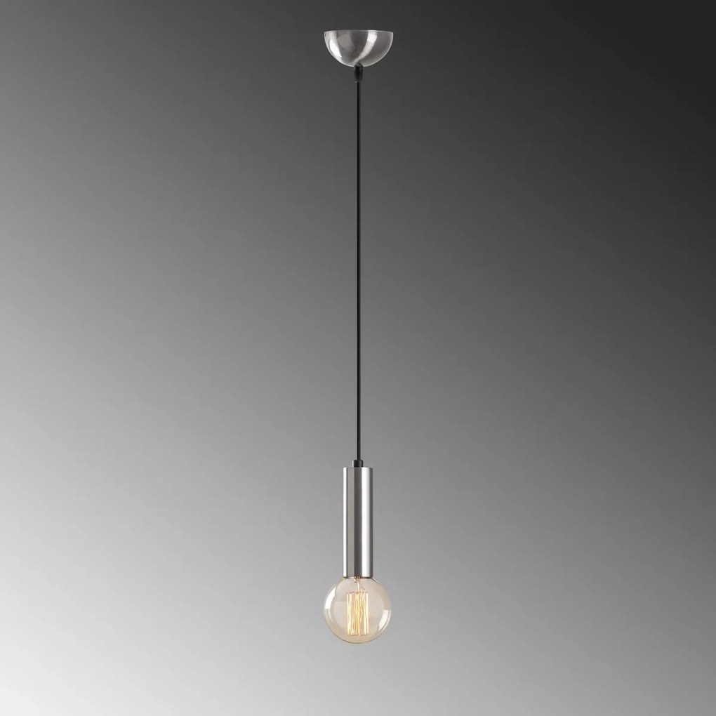 Závesné svietidlo Tempo III strieborné