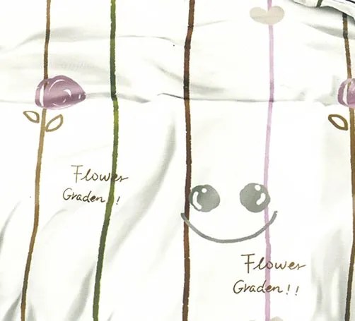 Posteľné obliečky KIDDO WHITE SMILE 140x200 cm