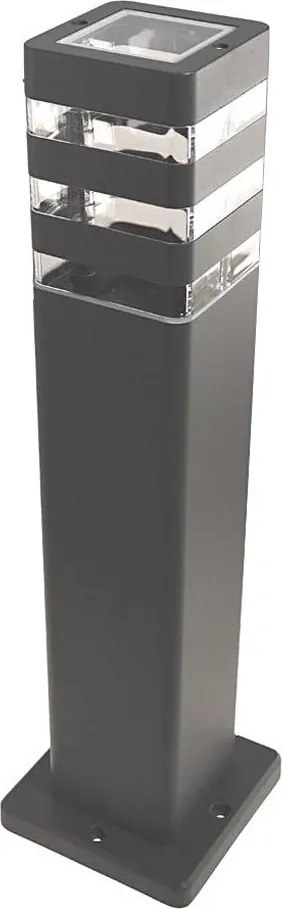 Vonkajšia lampa SANTA 1xE27/60W/230V IP54 50 cm antracit