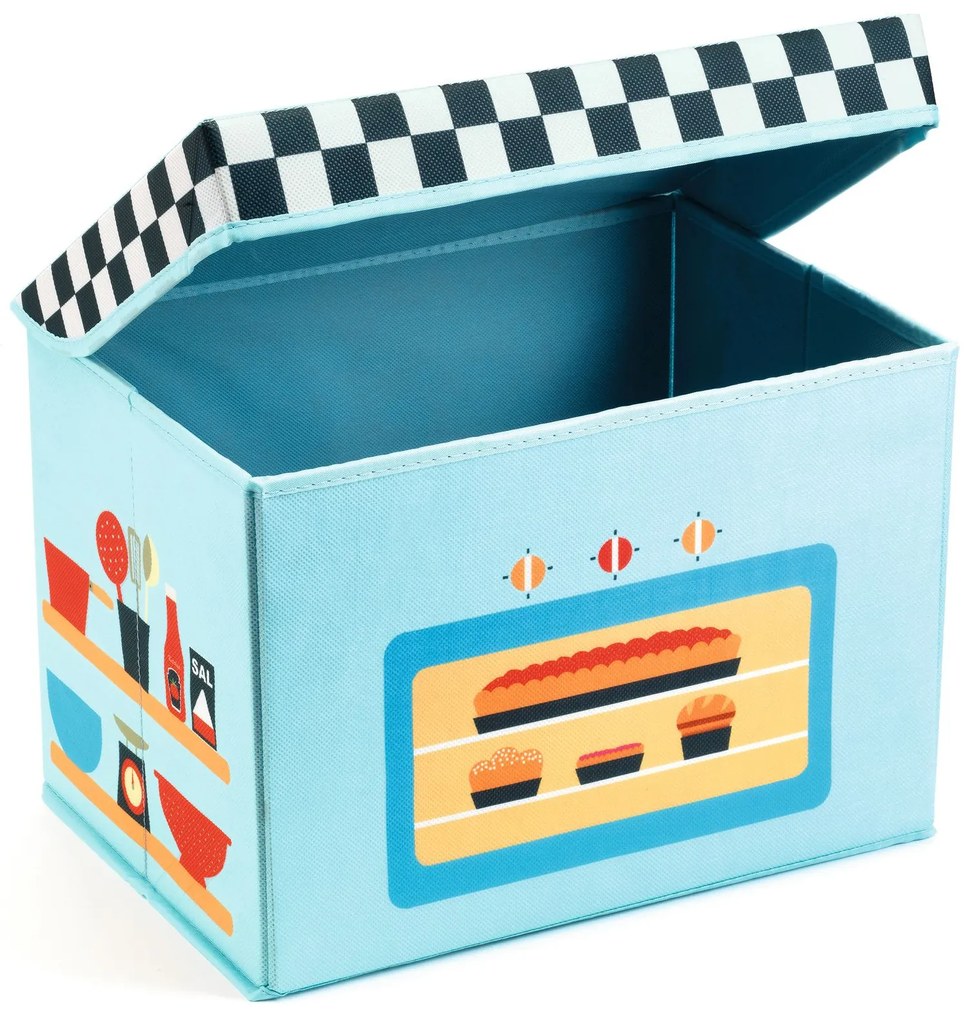 Úložný box na hračky - kuchynský sporák