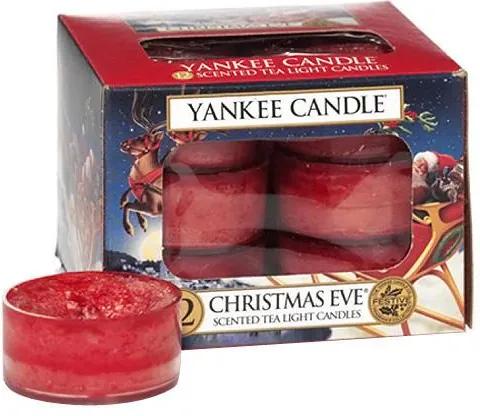 Yankee Candle Čajové sviečky Yankee Candle 12ks - Christmas Eve