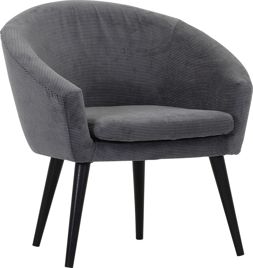 XXXLutz KRESLO, textil, antracitová Niels Andersson - Kreslá - 001877023840