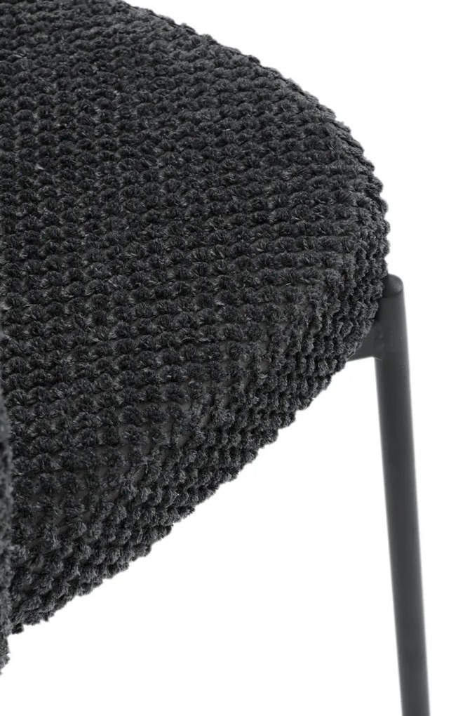 Sada jedálenských stoličiek Bouclé CT-W1077 GREY2,4 ks