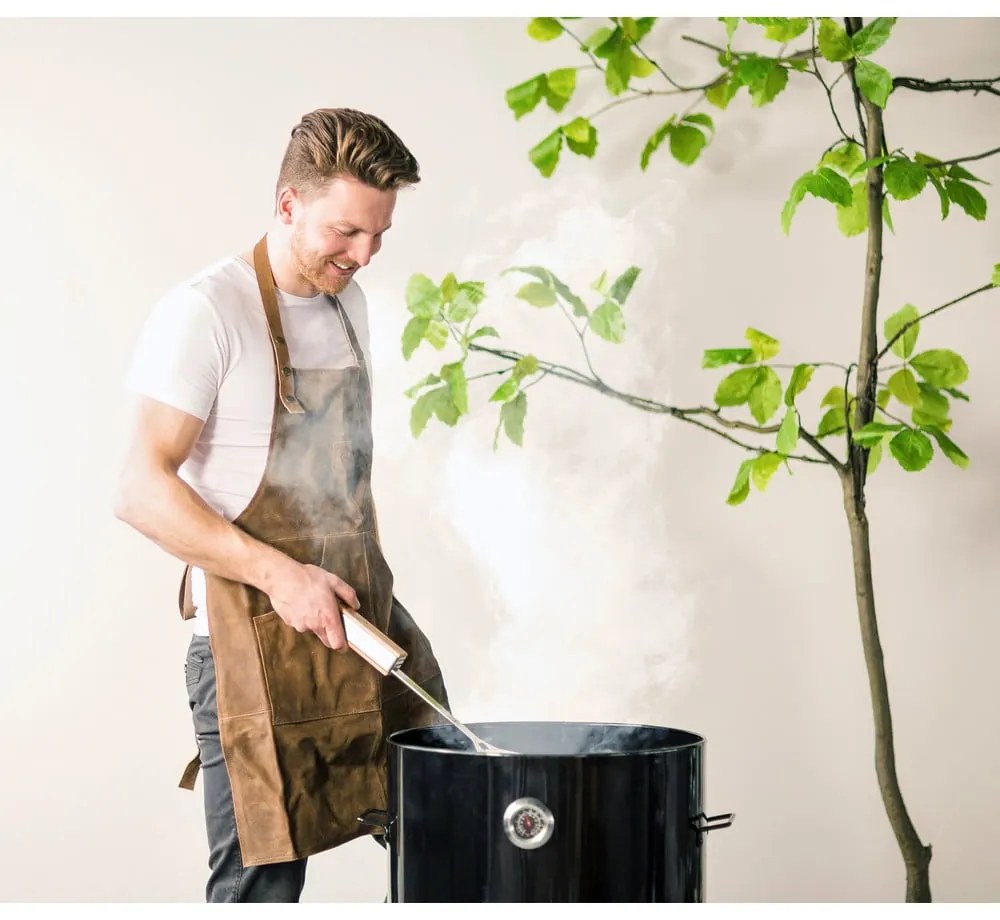 Kožená vonkajšia zástera Esschert Design Barbecue