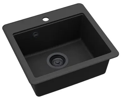 Drez SAT čierna SATSINKSQE100B, 1 ks