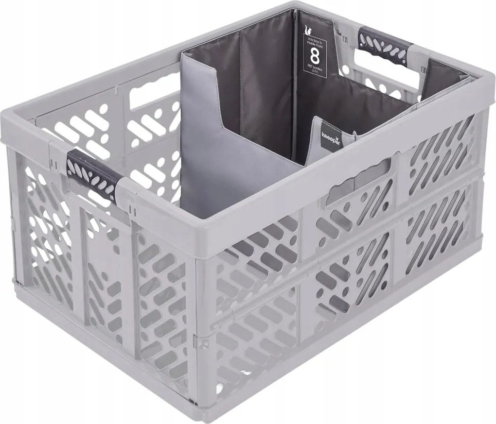 Keeeper Pevný skladací box / organizér do kufra na nákup NEO , 19L, 31,5 x 23 x 26,5 cm