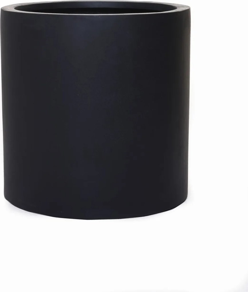 Kvetináč NEW RONDO, sklolaminát, Ø 43 cm, antracit