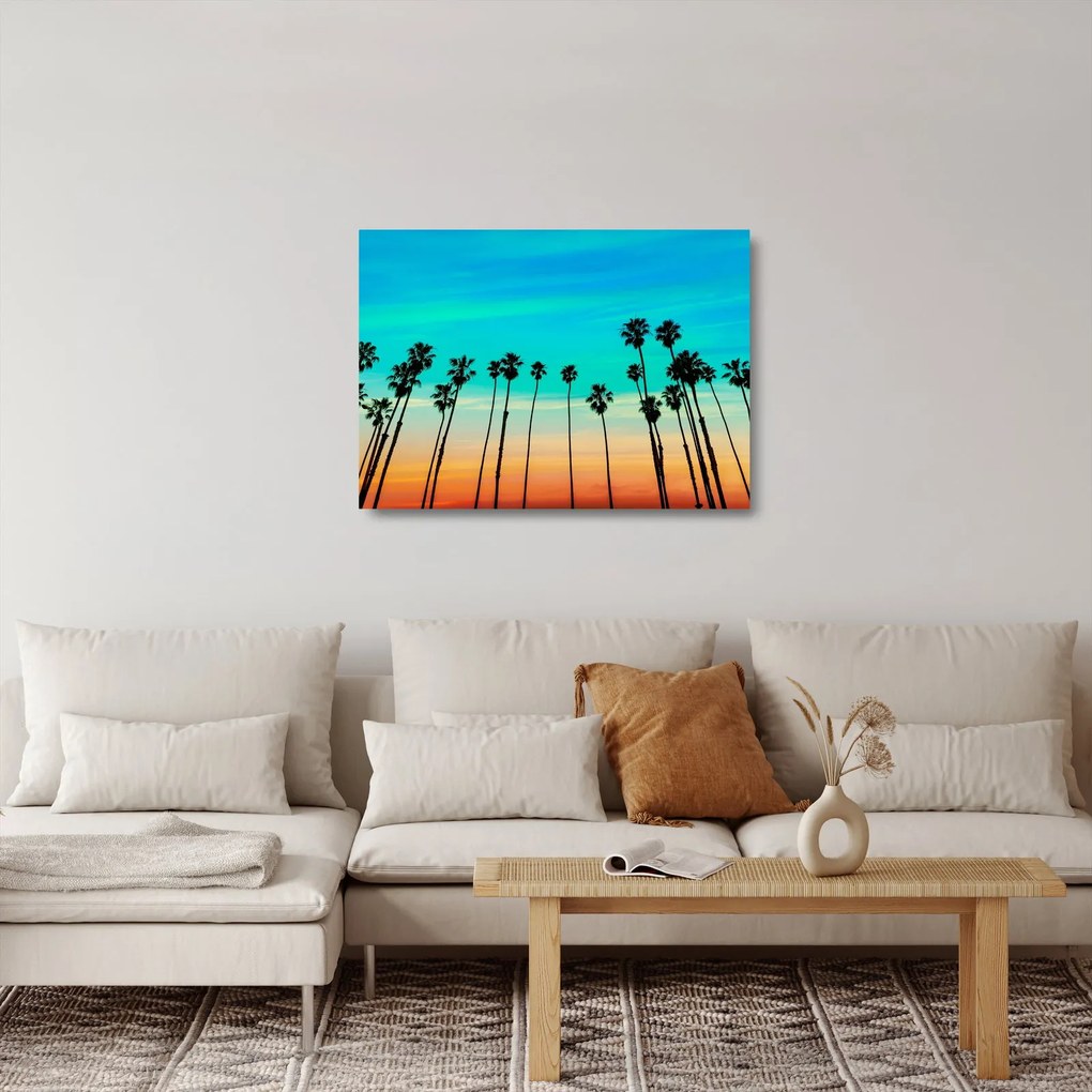Sklenený obraz - Kalifornia (70x50 cm)