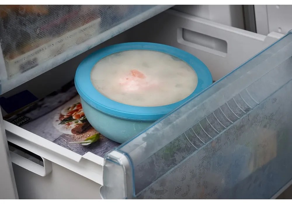 Modrá miska s viečkom Mepal Nordic, 500 ml