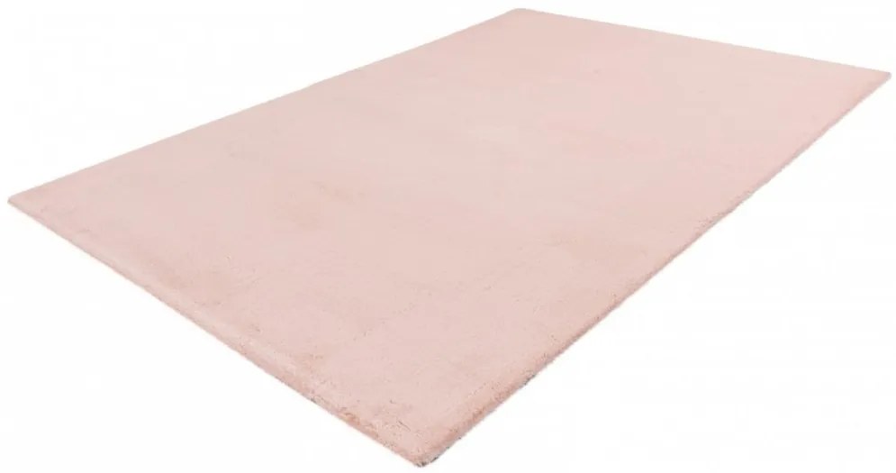 Obsession, Kusový koberec Cha Cha 535 powder pink, 80x150, ružová, obývacia izba