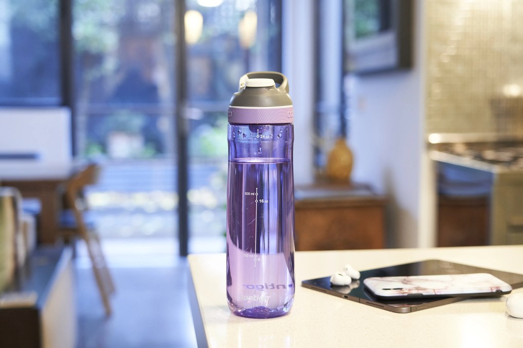 Hydratačná fľaša Contigo Cortland 720 ml - vínna réva/svetlofialová