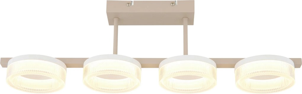 XXXLutz STROPNÉ LED SVIETIDLO, 67/13/19,5 cm Globo - Online Only bytové doplnky - 004558238505
