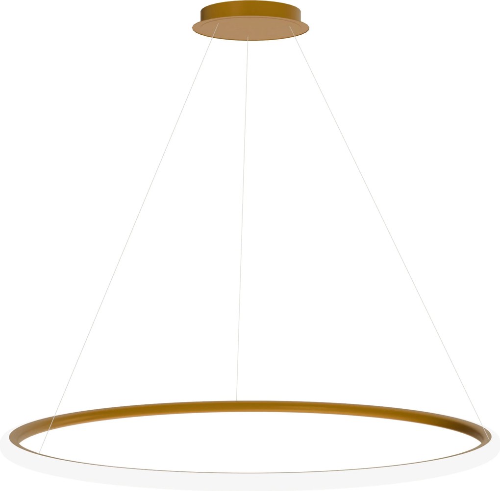 Toolight Toolight, LED stropné osvetlenie 100cm, 60W, 3000K, LHJ006-CP, zlatá matná, OSW-60003