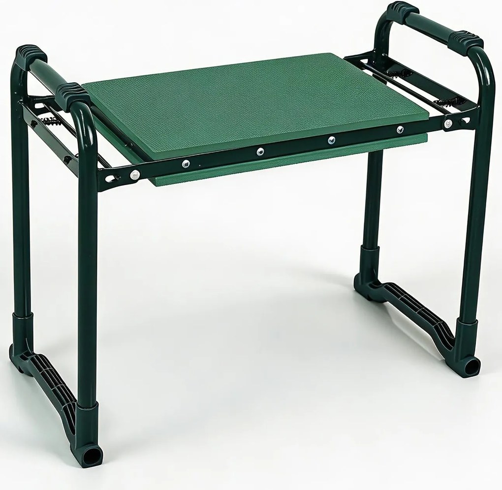 Záhradné sedadlo BestBerg BBTG-KP2 / 58 × 29,6 × 44 cm / zelená