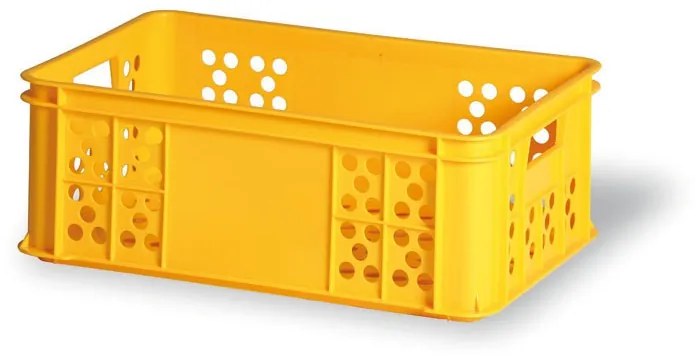 Plastová prepravka na pečivo, typ S 220-15, 600 x 400 x 220 mm
