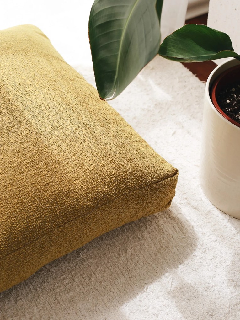 Poduška na zem DOKUMA horčicová