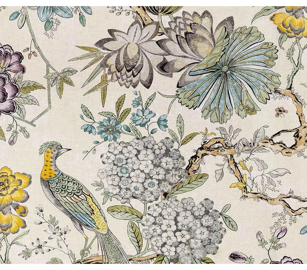 Obliečky na jednolôžko z organickej bavlny Descanso Daisy, 140 x 220 cm