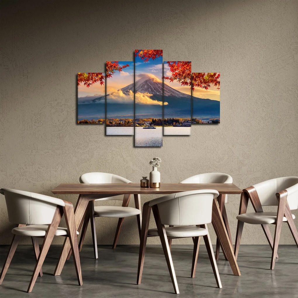 Obraz - Japonsko, Hora Fudži (150x105 cm)