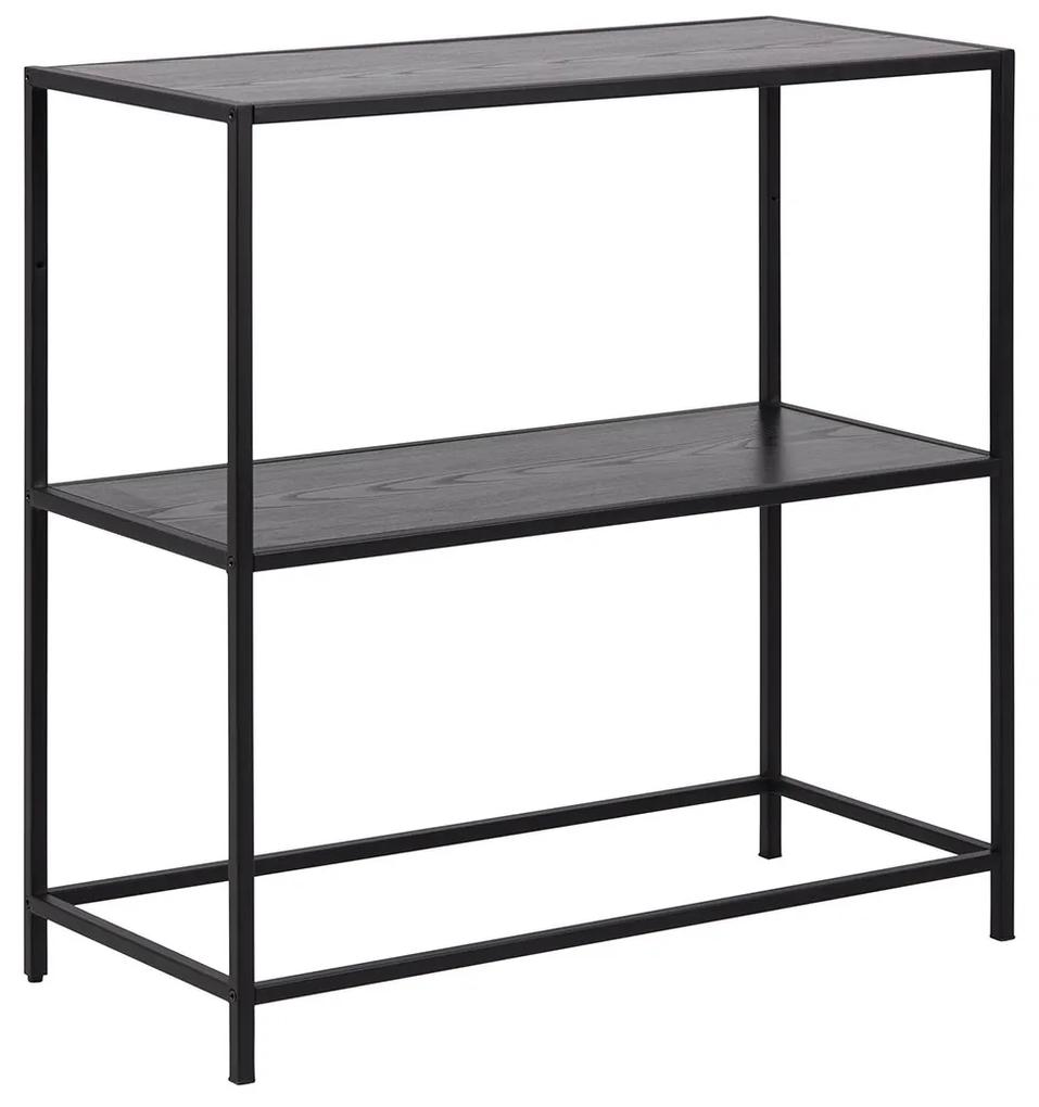 Konzolový stolík Seaford − čierna 79 × 77 × 35 cm