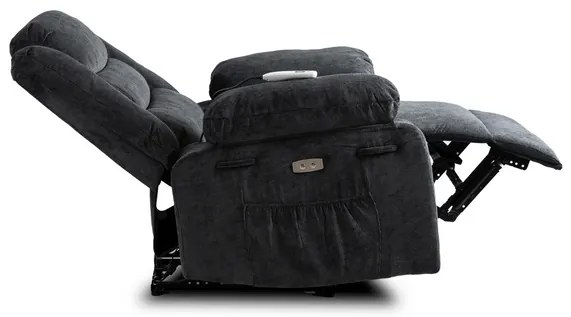 Masážne kreslo AMADEO čierne