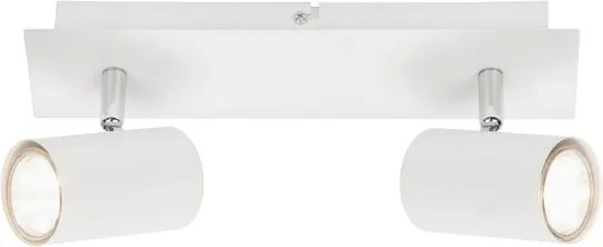 Briloner 2857-026 - Bodové svietidlo SPOT 2xGU10/40W/230V biela