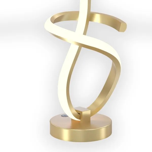 ONLI - LED Stolná lampa KIRA LED/10W/230V 4000K 28 cm zlatá